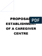 Proposal:: Establishment of A Caregiver Centre