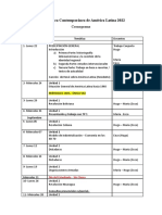 Cronograma Pcal 2022