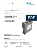 Datasheet: Gva Power Supply System (GPSS) Gpss 221-24