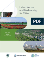 Urban Nature and Biodiversity For Cities: Policy Brief