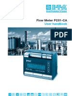 Flow Meter FC01-CA Flow Meter FC01-CA: User Handbook User Handbook