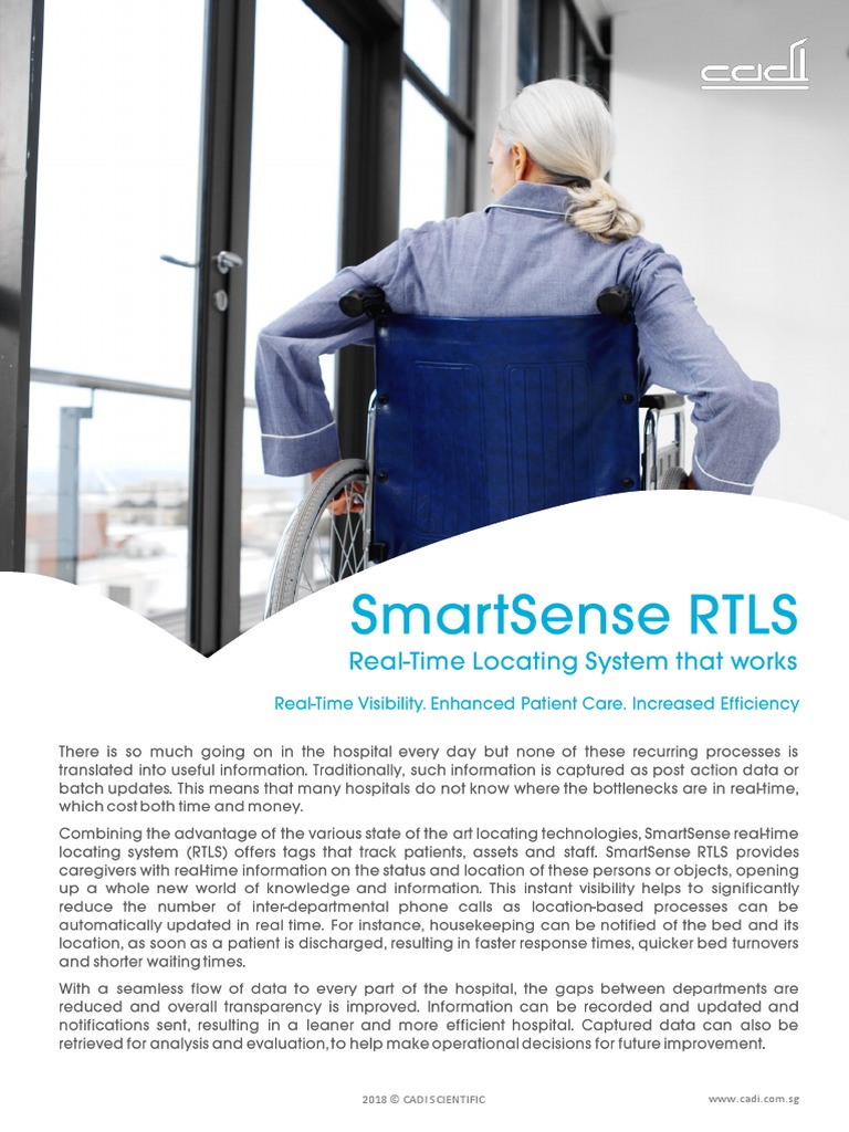 Cadi SmartSense RTLS Brochure v1.0 | PDF