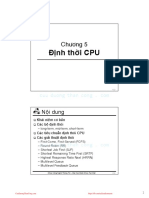 Ñònh Thôøi CPU: Chöông 5