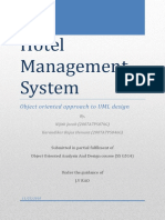 Hotel Management System Object Oriented Design