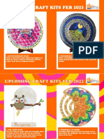 Upcoming Craft Kits Feb 2023