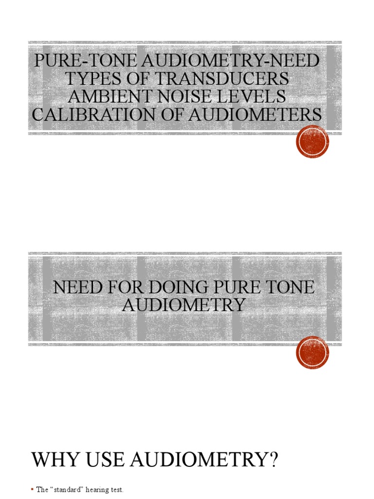1 Types of Transducers, Ambient Noise Calibration PDF