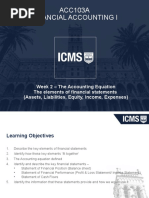 ACC103A Week 2 Lecture