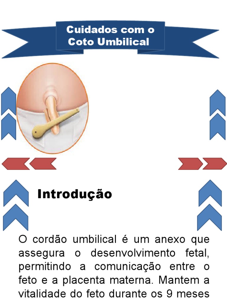 Coto Umbilical Pronto | PDF | Infecção | Gravidez