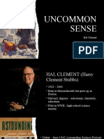 UNCOMMON SENSE - Sci-Fi Course