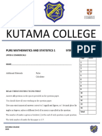 KUTAMA COLLEGE U6 COVER PAGE