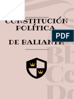 Constitución Política de Balianth: Aa BB CC DD