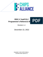 Risc-V Veer El2 Programmer's Reference Manual: December 22, 2022