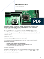 Turnigy 9x Trainer Port Resistor Mod
