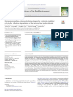 2020, Peroxymonosulfate-Enhanced Photocatalysis by Carbonyl-Modified gC3-N4. Bandgap 1.89