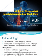 Pendekatan Diagnosis & Penatalaksanaan Low Back Pain - Rudy