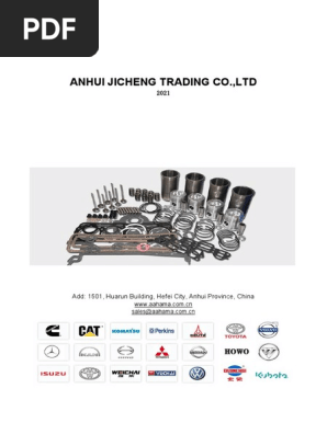 Cylinder Liners by Anhui Jicheng | PDF