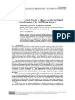 Multifunctional Safety System As A Framework For The Digital Transformation of The Coal Mining Industry