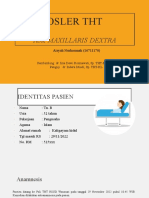 Optimized Title for Sinusitis Makssilaris Dextra Case