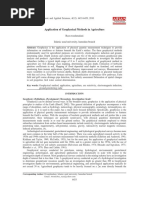 Application of Geophysical Methods in Agriculture: Reza Toushmalani Islamic Azad University, Hamedan Branch