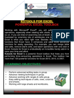 Powerful Excel Toolbox