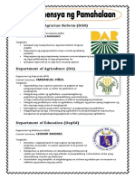 Department of Agrarian Reform (DAR) : Rafael Mariano