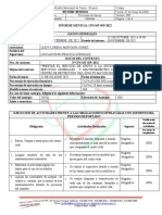 Informe Mensual