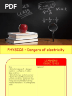 Physics 31 - Dangers of Electricity