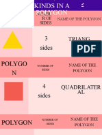 Numbe ROF Sides: Kinds in A Polygon