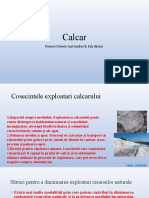 Calcar: Proiect Chimie Gal Andrei & Edy Nistor