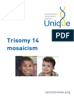 Trisomy 14 Mosaicism