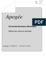 Apogée: Université Bordeaux Montaigne