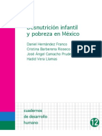 Desnutricion en Mex