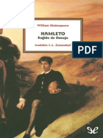 William Shakespeare, - Hamleto, Reĝido de Danujo
