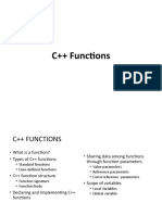 C++ Functions