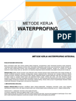 Metode Kerja Waterprofing