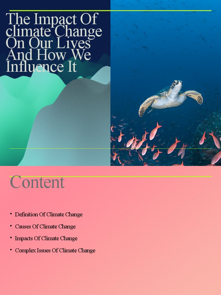Climate Change: Causes and Impacts | PDF | Greenhouse Effect | Climate ...