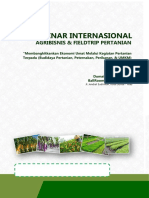 Proposal Seminar Internasional Agribisnis & Fieldtrip Pertanian