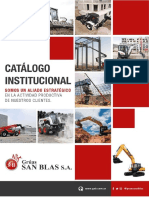Catalogo Institucional GSB 2020