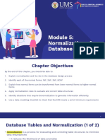 Normalization of Database Tables