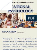Educational Counselling-Cns 169