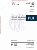 Norma Brasileira: Abnt NBR ISO 14224