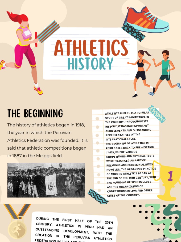 Athletics History PDF Athletics Sports