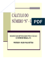 Cálculo do fator de veículo para rodovia