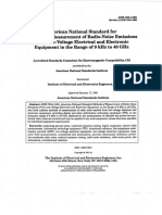 American National Standard For Methods of Measurement Radio-Noise Emissions From Low-Voltage Electrical Electronic Equipment in The Range of To