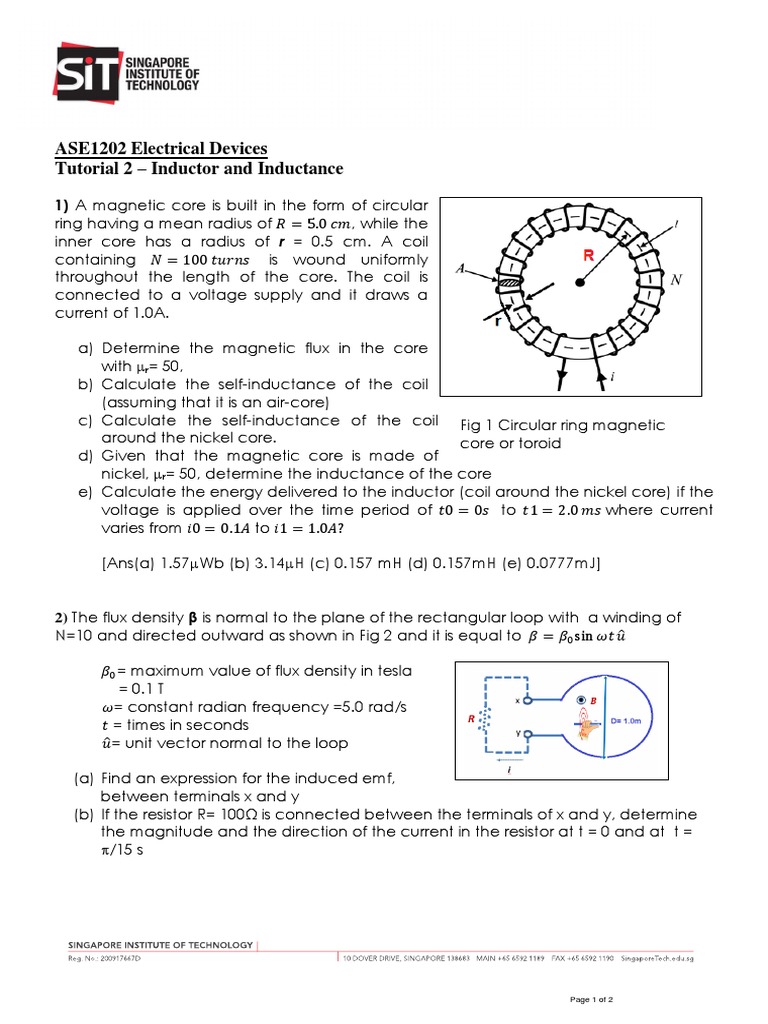 Inductor and Inductance PDF