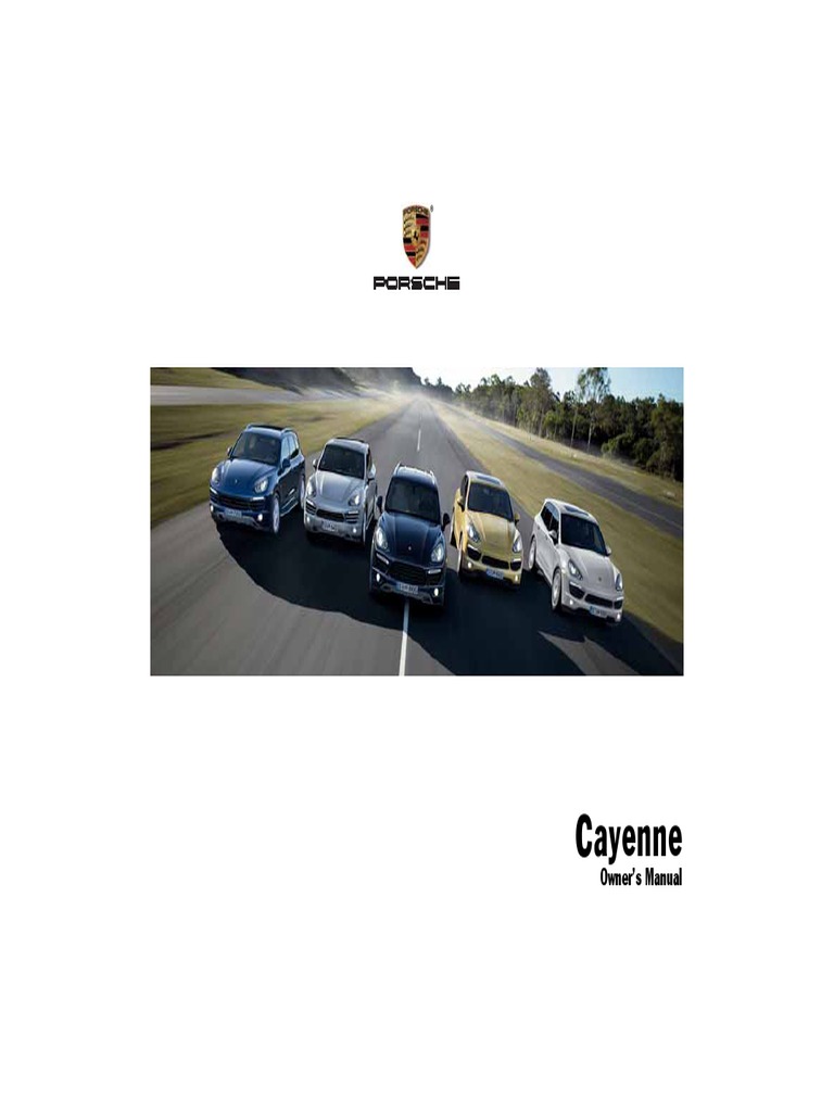 2011 Cayenne Owners Manual Download Free PDF Exhaust Gas Vehicles