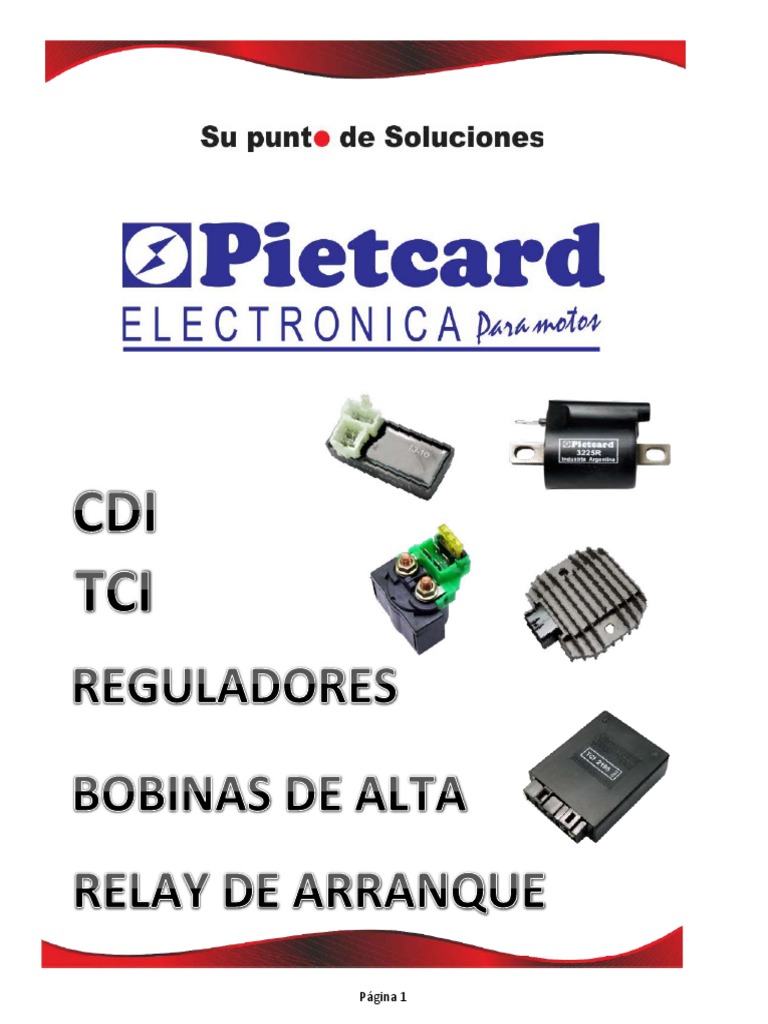 PIETCARD | PDF | Componentes eléctricos | Electricidad