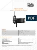 Technisches Datenblatt: Prusament PC Blend Carbon Fiber Von Prusa Polymers