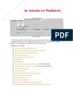 Tablas de Interés en Pediatría