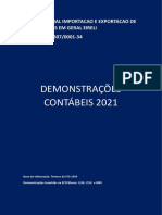 Demonstrações Contábeis 2021